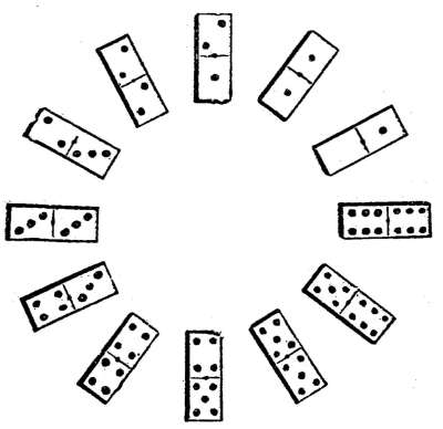 An illustration of dominoes
