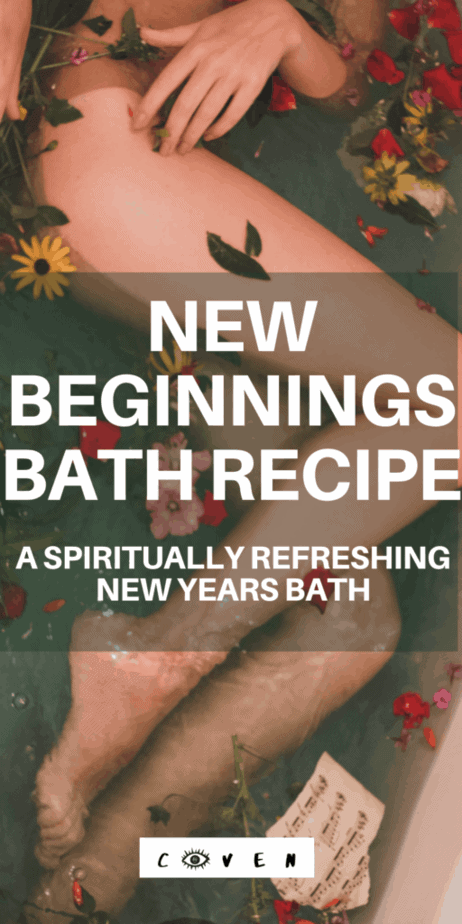 Start the new year right. Start 2020 with a spiritual refresh bath. New year pagan rituals. Wiccan spells. Herbalist magic. Magical correspondences of herbs. Green witch. Green witchcraft. Licorice root herbalism. Pine needles herbalism. Rosemary herbalism. Hawthorn herbalism. New years day traditions. #newyear #newyears #2020 #bath #herbalism #witch #witchcraft