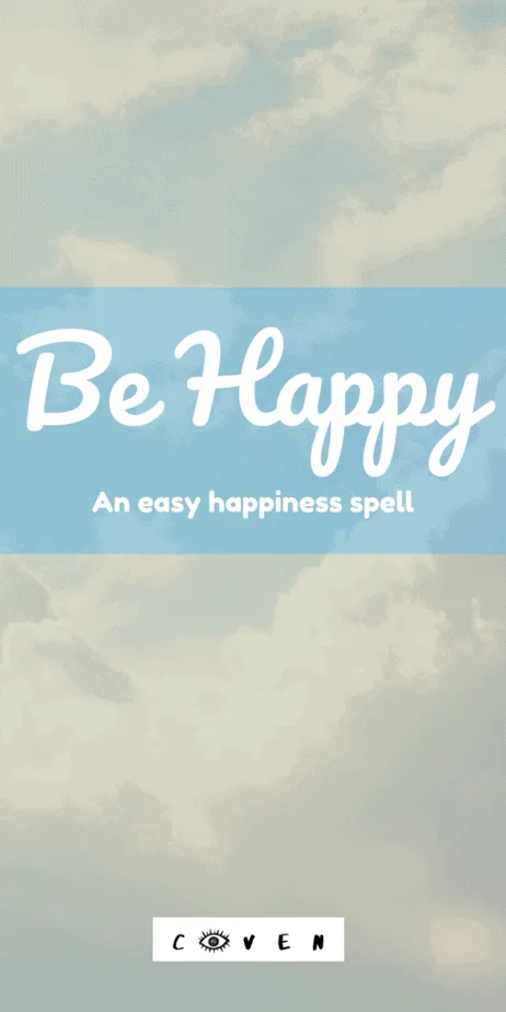 Be happy! This is an easy hapiness spell that uses a feather, essential oils, and quartz crystals. Lift your own spirits with this super simple beginner witch spell that WORKS! This also uses the Strength card from a tarot deck. Happiness can be hard to find in our modern world. Just turn on the news and I'm sure at least some of your happiness will be sucked right out of you. This self care spell will help you with your mental health. #selfcare #mentalhealth #witch #witchcraft #magic #wicca