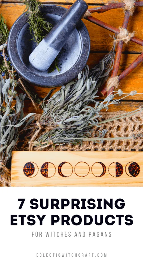 Witches love these surprising Etsy products! #witch #witchcraft #pagan #wicca