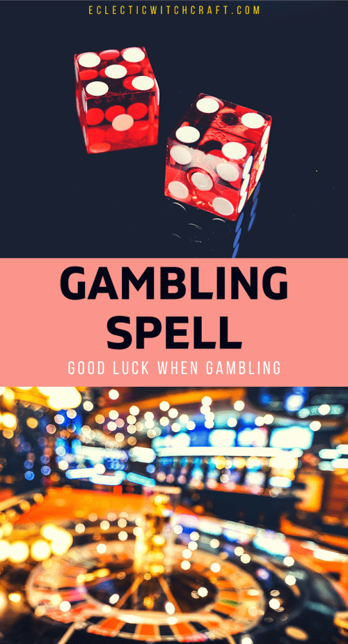 Is gambling on your vacation plans? Try this spell first to increase your chances of winning!  #witch #witchcraft #pagan #wicca