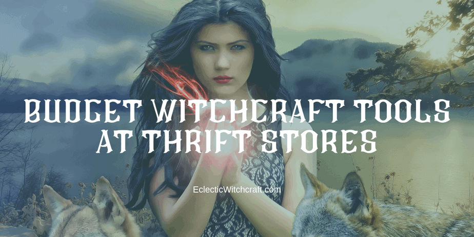 Decorative Image | 9 Witch Tools Commonly Found At The Thrift Store | Are you a witch on a budget? Are you trying to find thrift witch tools?