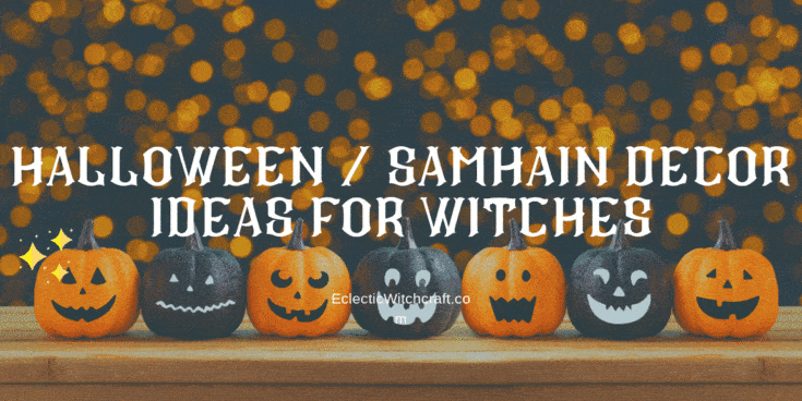 Decorative Image | Samhain Intentions: 5 Reasons To Set Seasonal Intentions | Setting Samhain intentions will guide you through the lonely, cold autumn and winter.