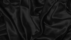 Decorative image of black satin