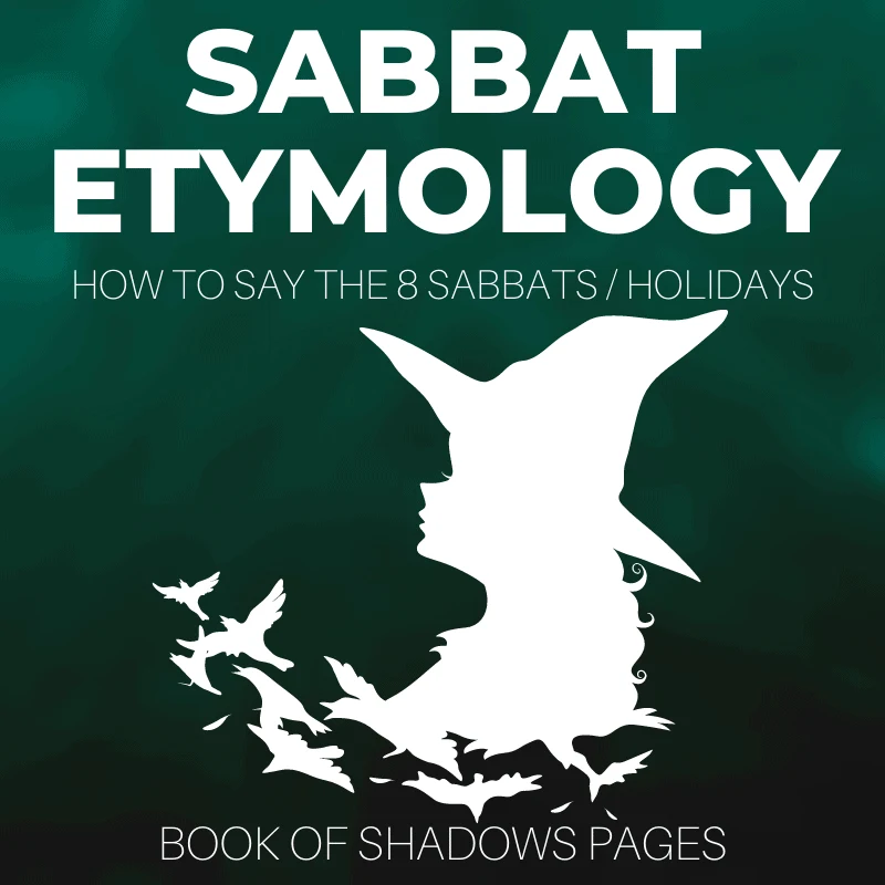 How To Say The 8 Witch Wheel Of The Year Sabbats / Holidays