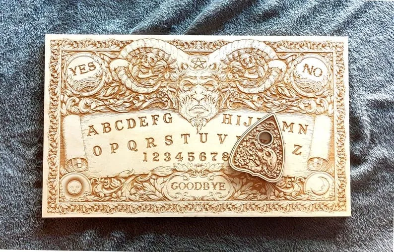 Laser Engraved Ouija Board