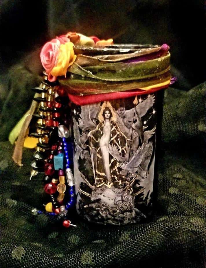 Dark Goddess Lilith Offertory Candle