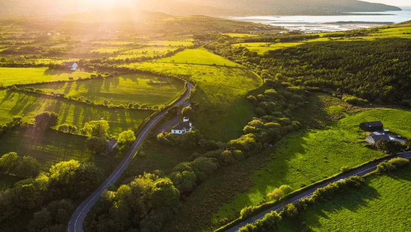 The Irish countryside