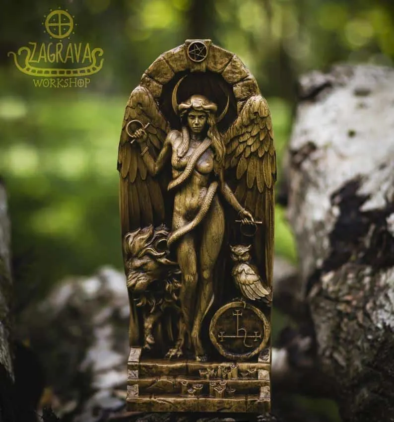 Lilith Altar Statue