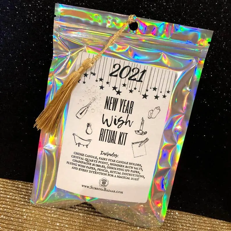 New Years Eve Wish Ritual Kit