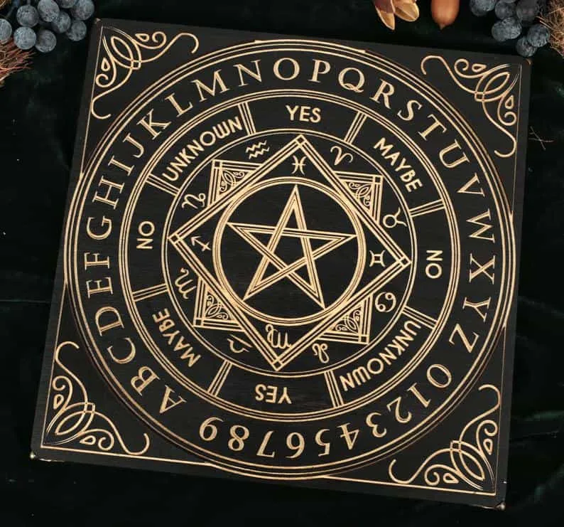 Occult Pendulum Board With Velour Case