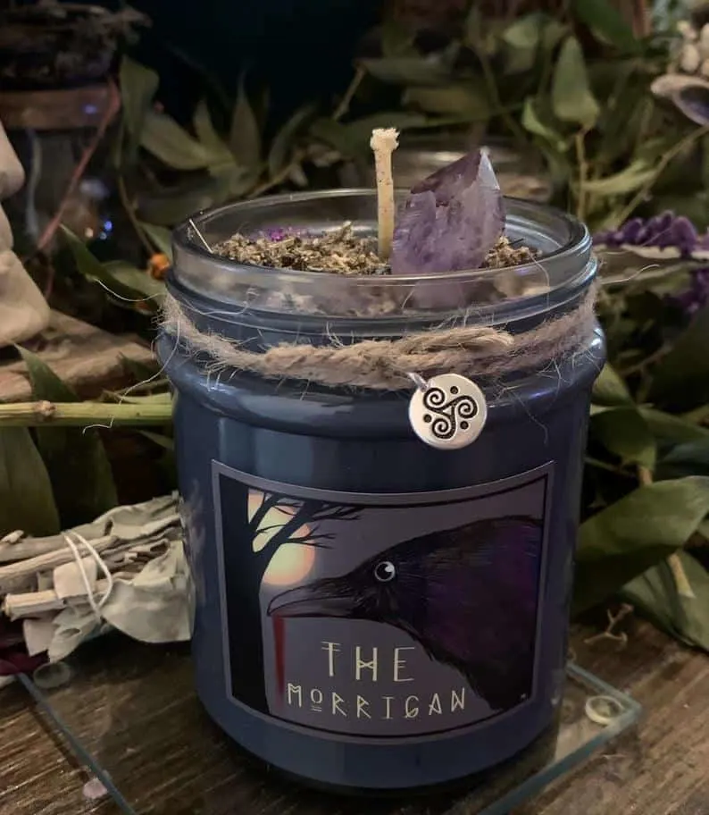 The Morrigan Ritual Candle