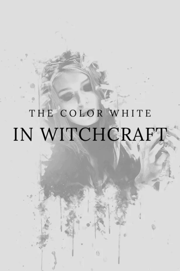 The color white in witchcraft. A witchy woman.