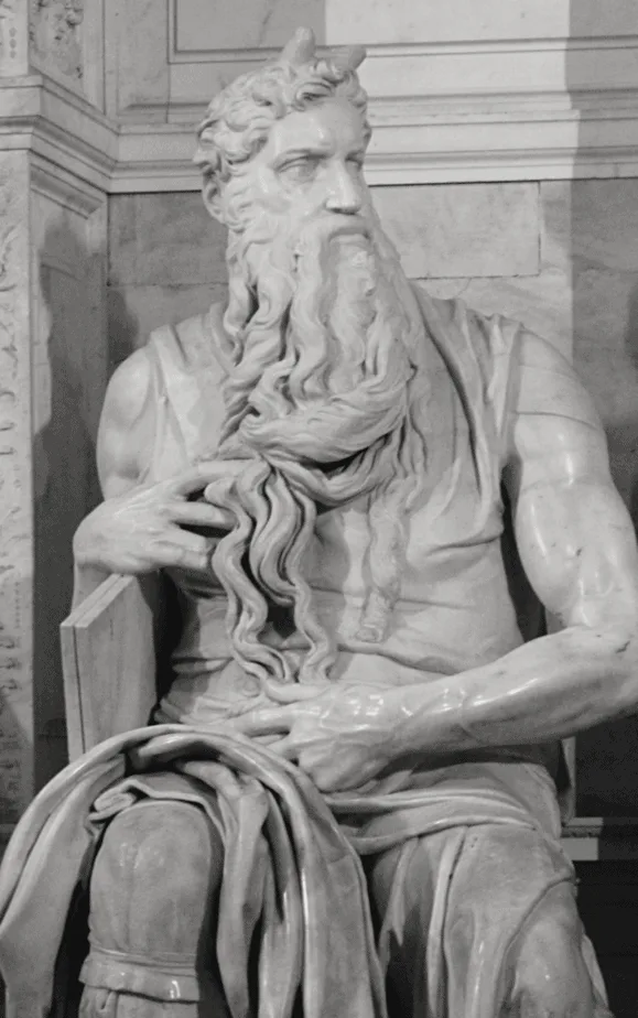 A statue of Zeus.