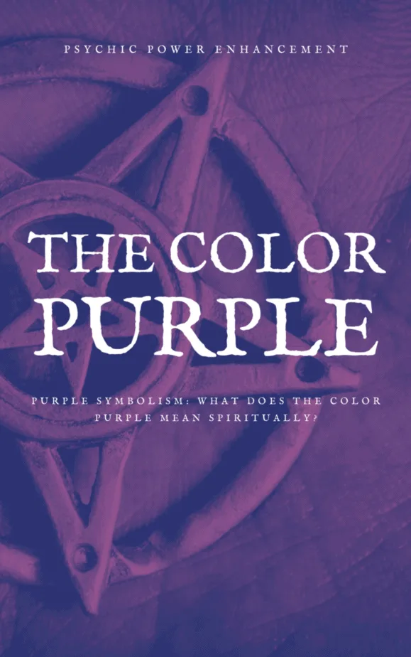 A purple pentagram