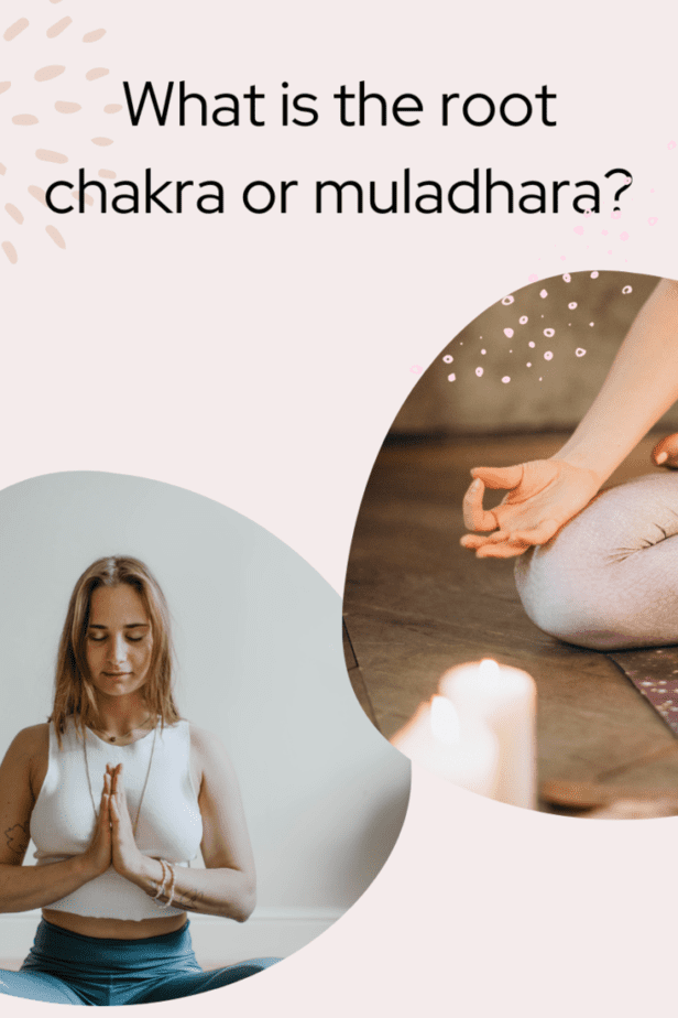 Women meditating to heal their base chakra or root chakra or muladhara chakra