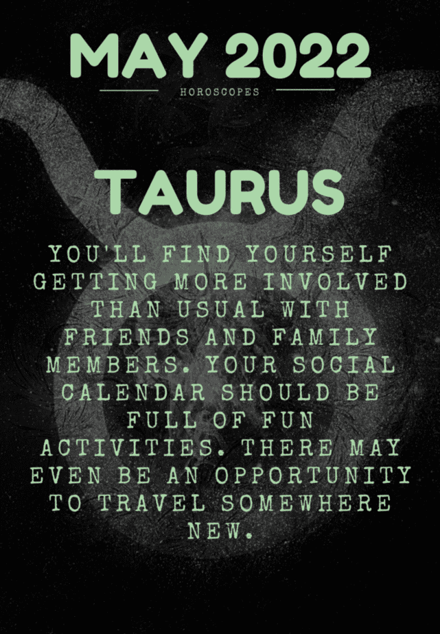 What does astrology Taurus horoscope for May 2022 say about money?