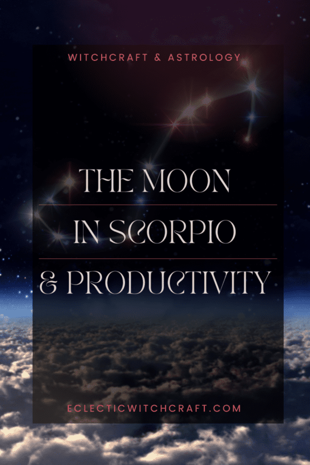 The moon in scorpio and productivity