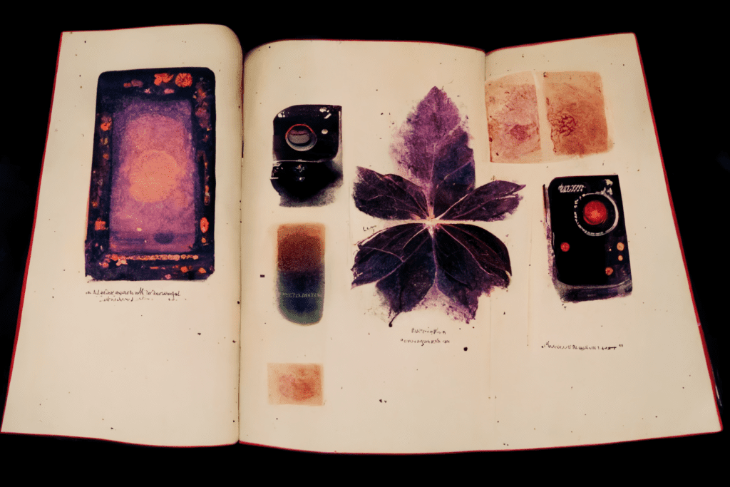 "self care witchcraft" book of shadows page scans :: "Hyperspectral-Imaging style", "Lomo film", "AuraCam 6000", "Biopulsar-Reflexograph"