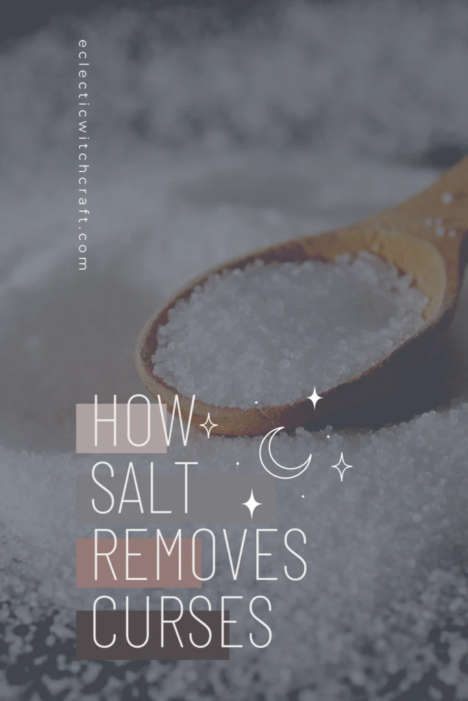 How salt removes curses, moon, stars, salt, spoon
