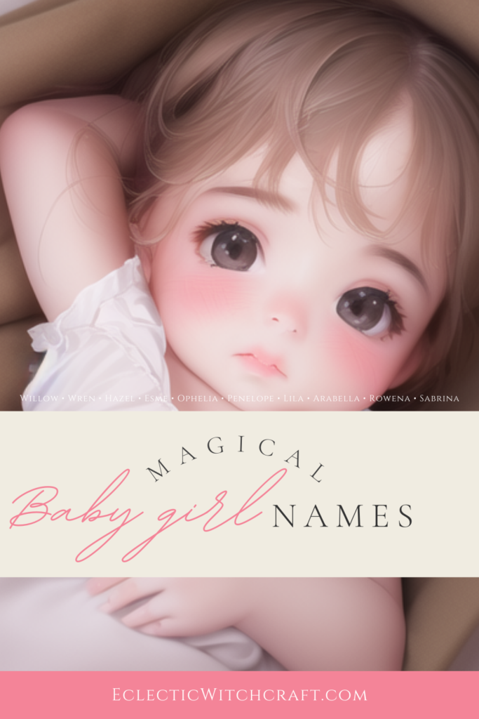 Cute baby girl for magical baby girl names
