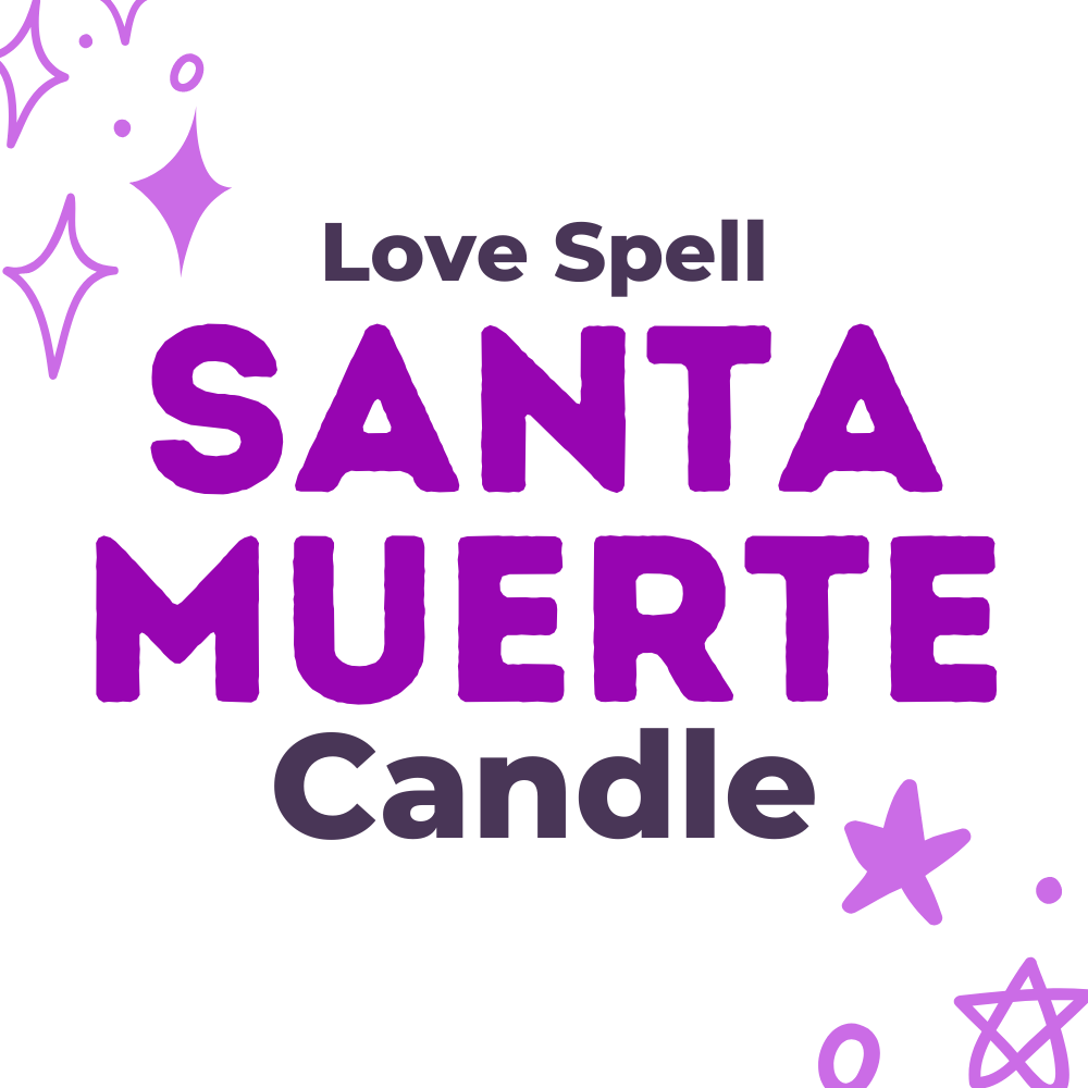 Red Santa Muerte 7 Day Candle