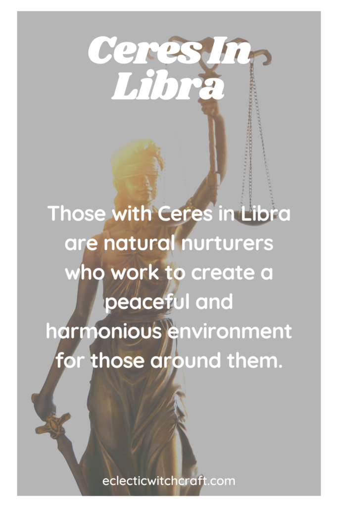 Ceres In Libra