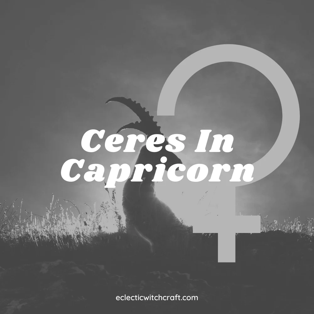 Ceres In Capricorn