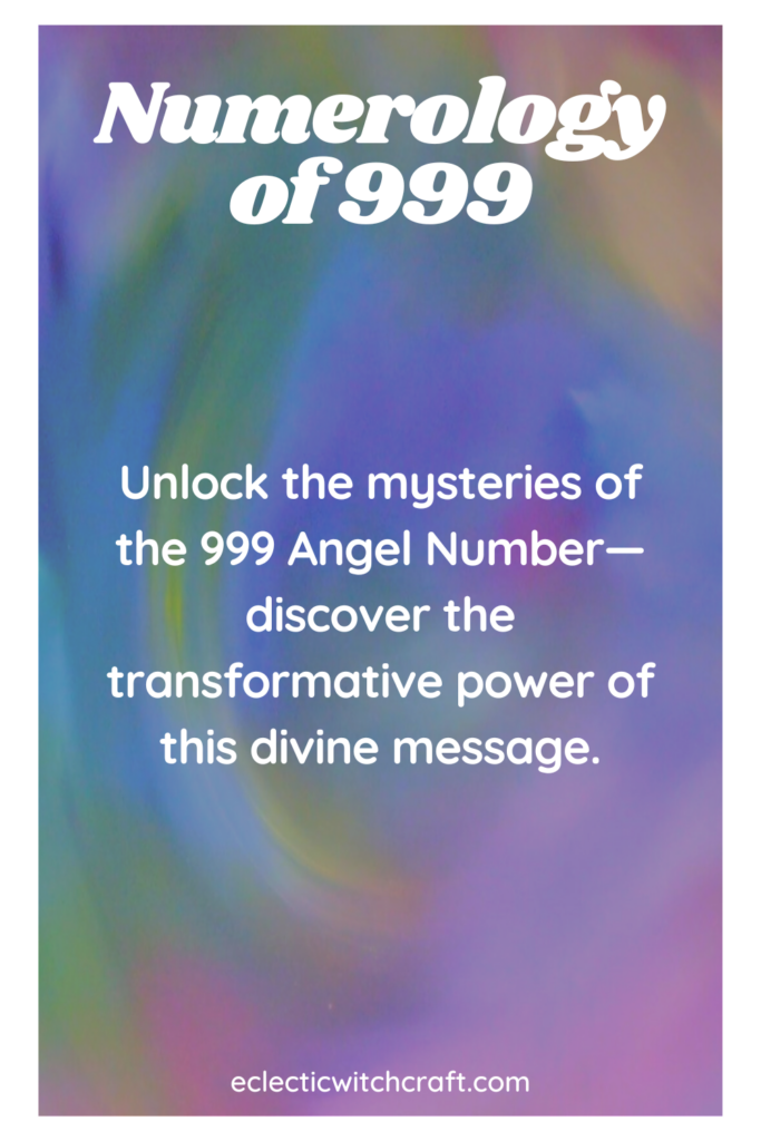 999 Meaning