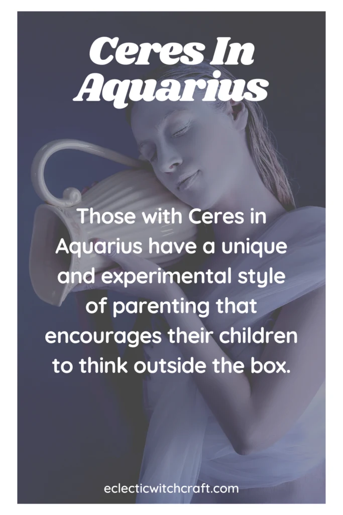 Ceres In Aquarius