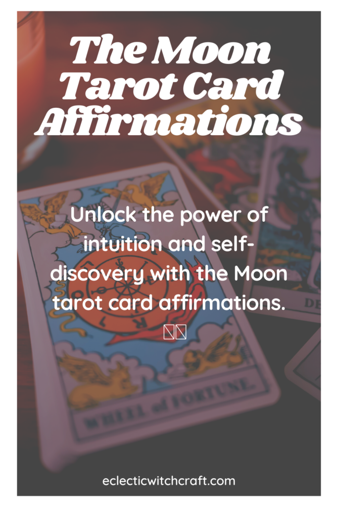 Getting the moon during a daily tarot reading