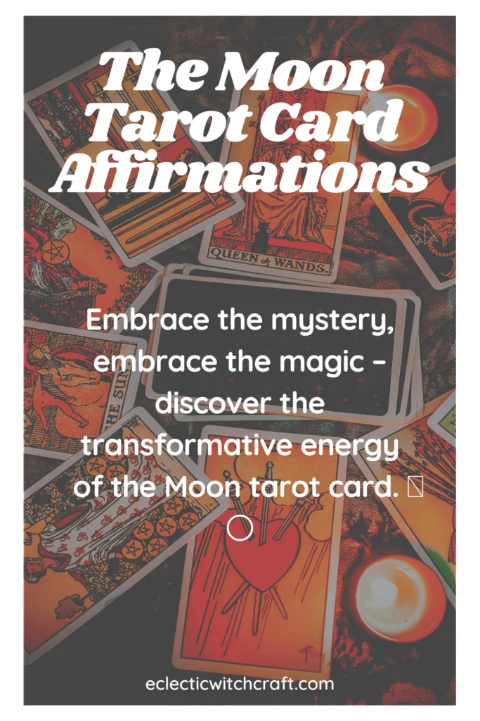 Moon tarot card interpretation