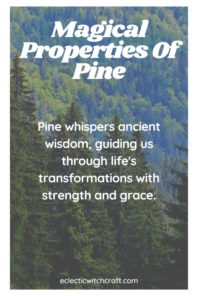 Properties of pine