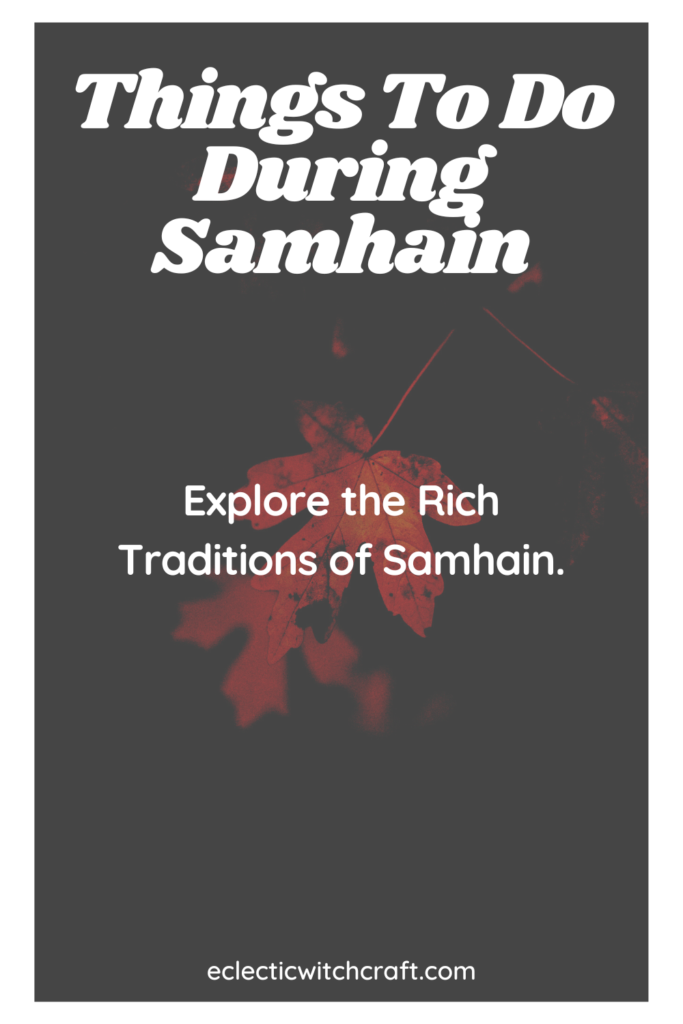 samhain celebration ideas