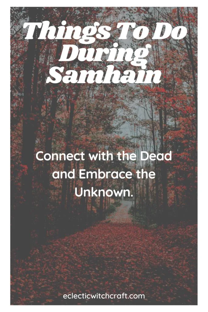 what to do on samhain