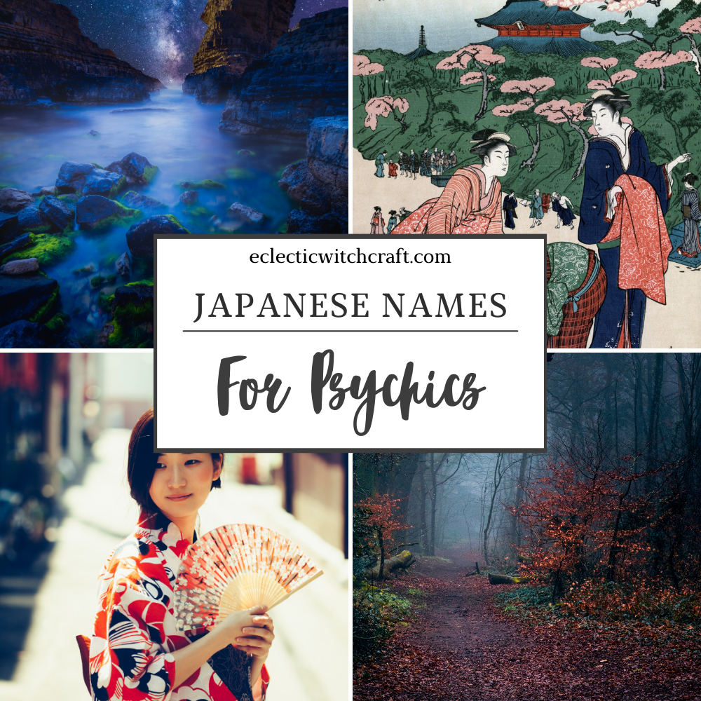 Japanese Girl Names Meaning Clairvoyant Or Psychic