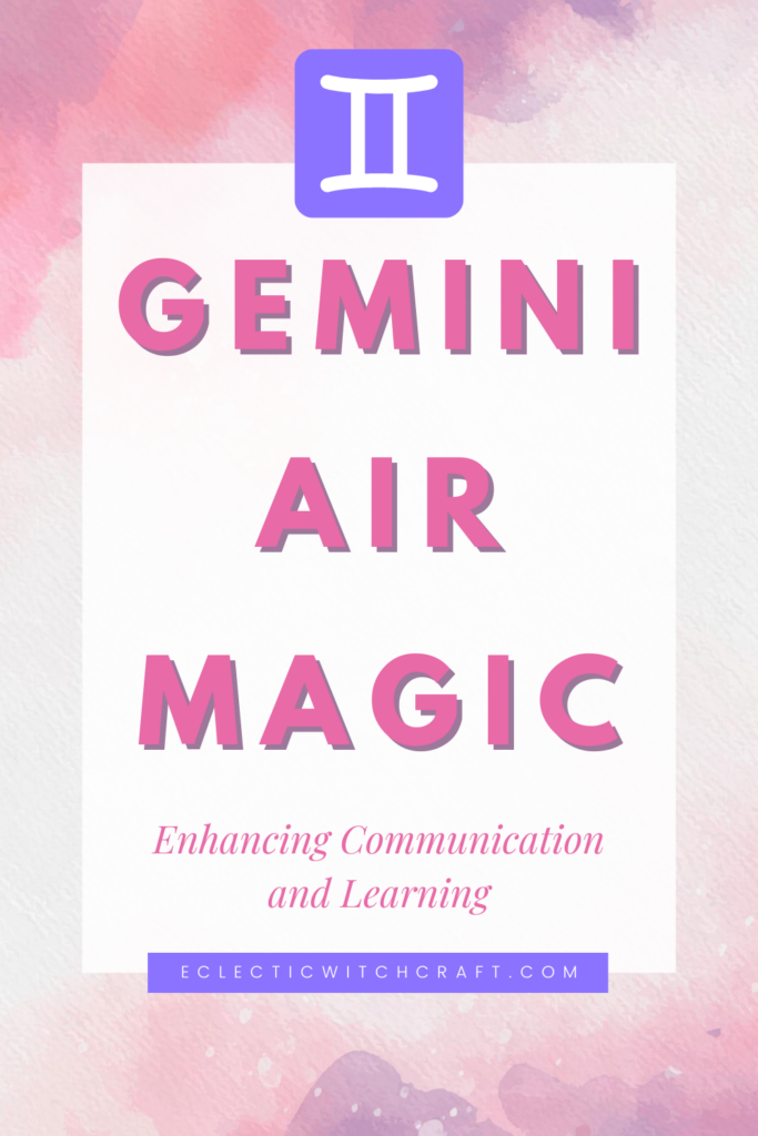 Gemini air magic witchcraft