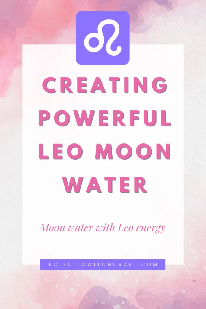 Leo moon spells