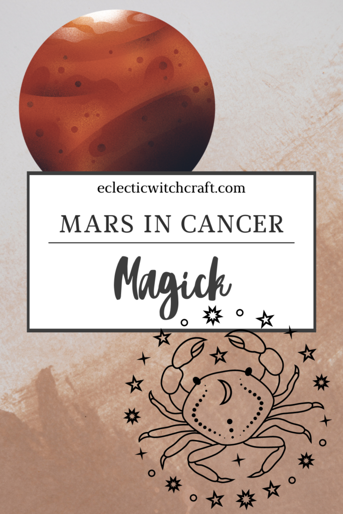 Mars in Cancer reversal magick