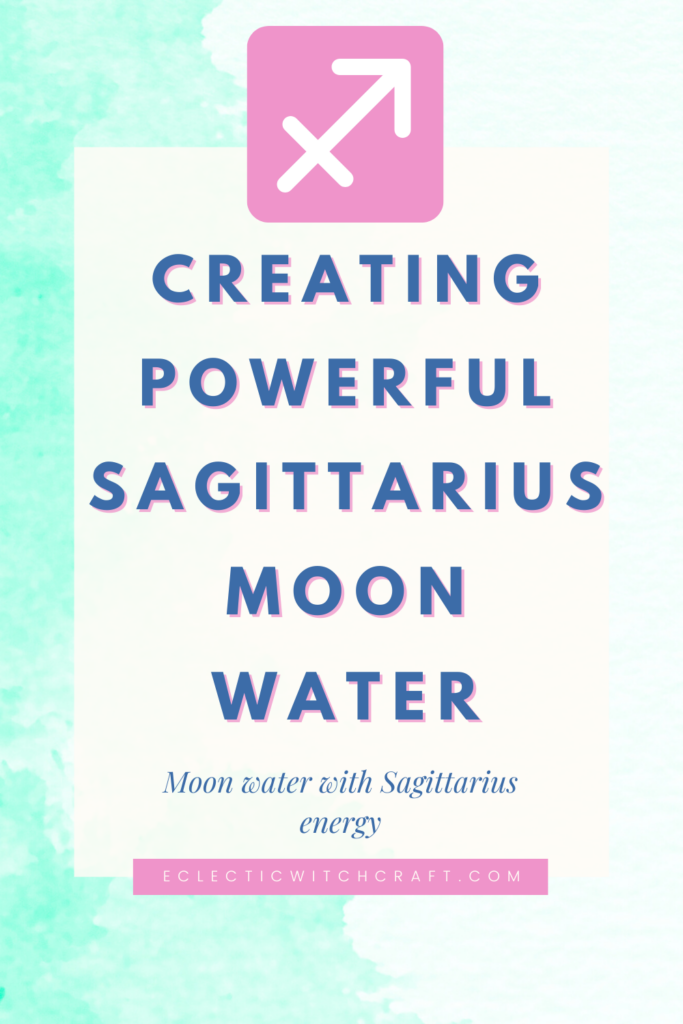 Sagittarius moon water Jupiter magic