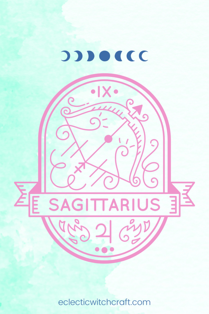 Sagittarius moon water spells
