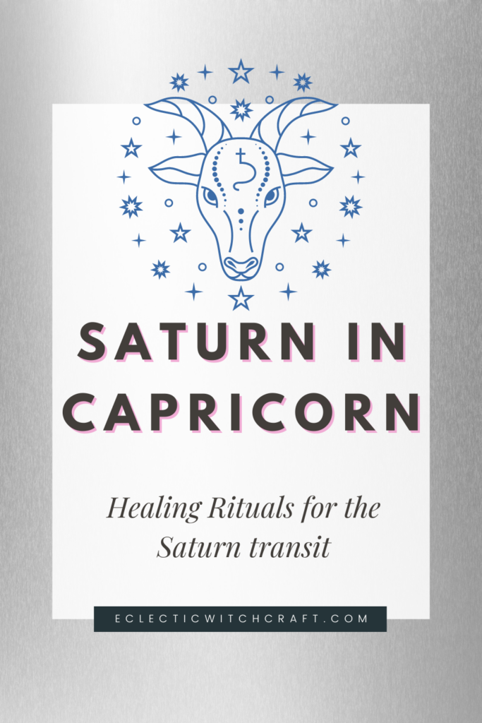 Saturn in Capricorn healing rituals