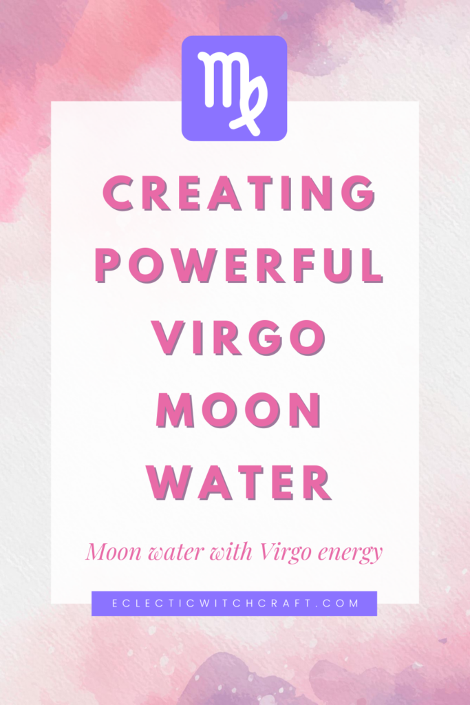 Virgo moon water ritual