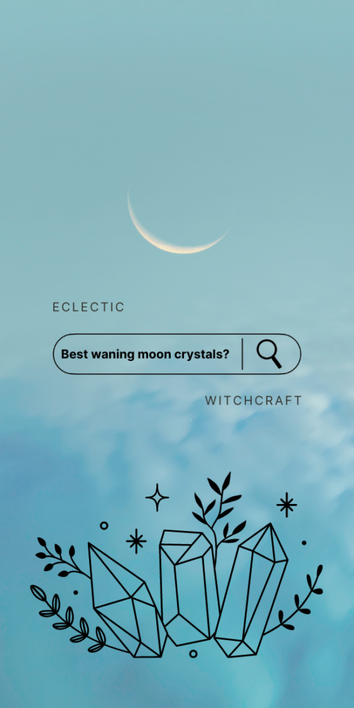 Best waning moon crystals