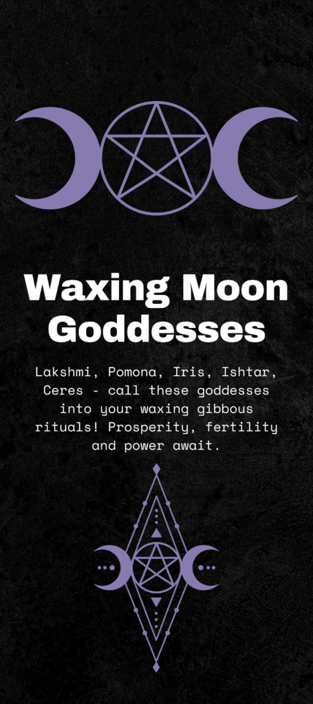 Goddess energies and moon witchcraft