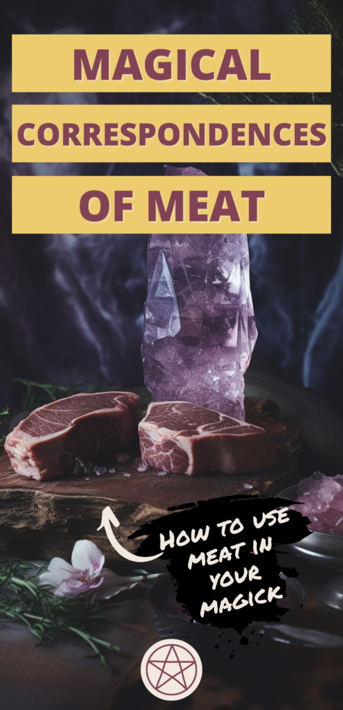 Magical correspondences for meat eaters