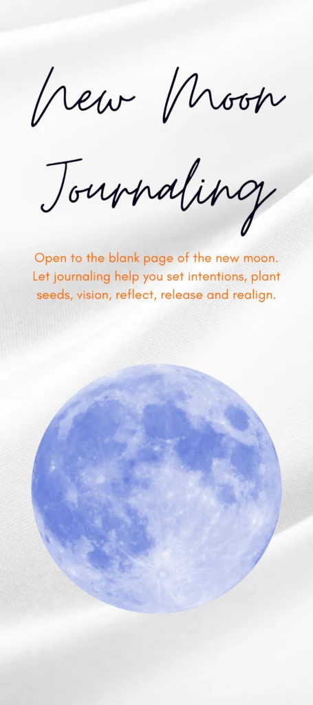 New moon journaling prompts