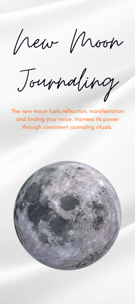 New moon phase journaling