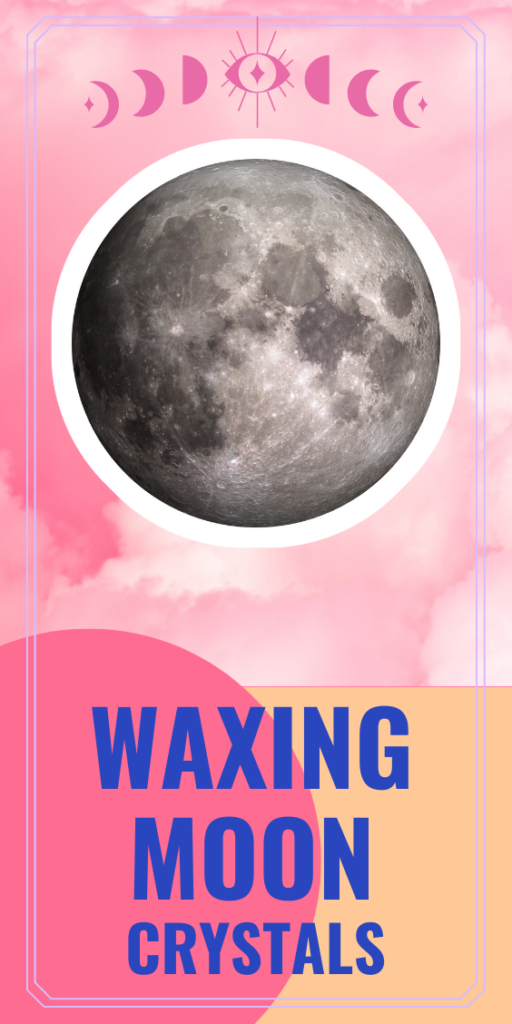 Waxing moon crystals