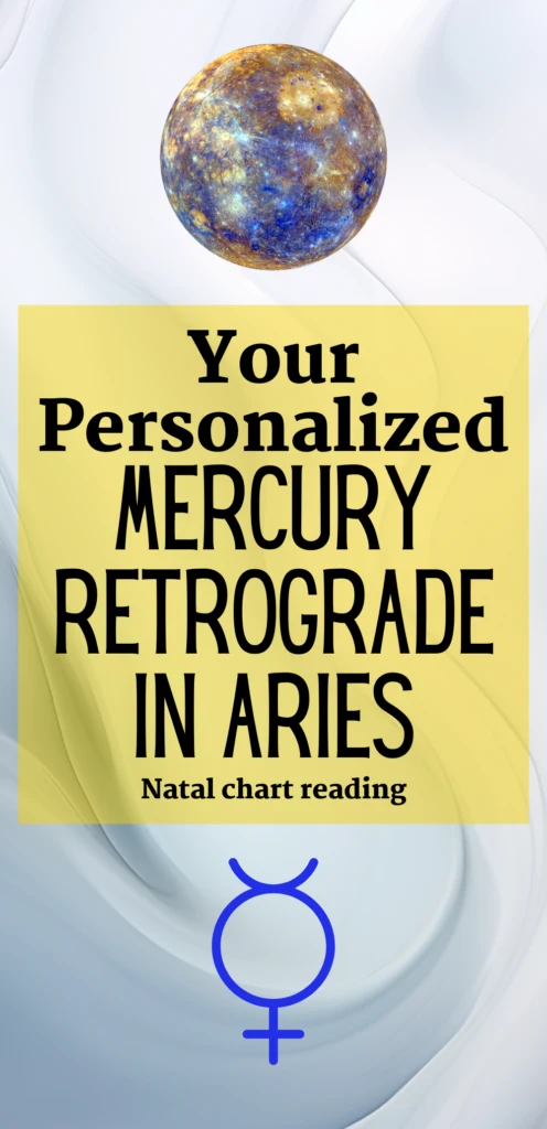 Mercury Retrograde In Aries natal chart astrology